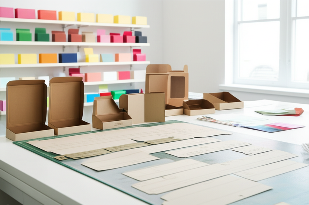 Rigid Box 精裝盒與禮盒結構設計工作空間