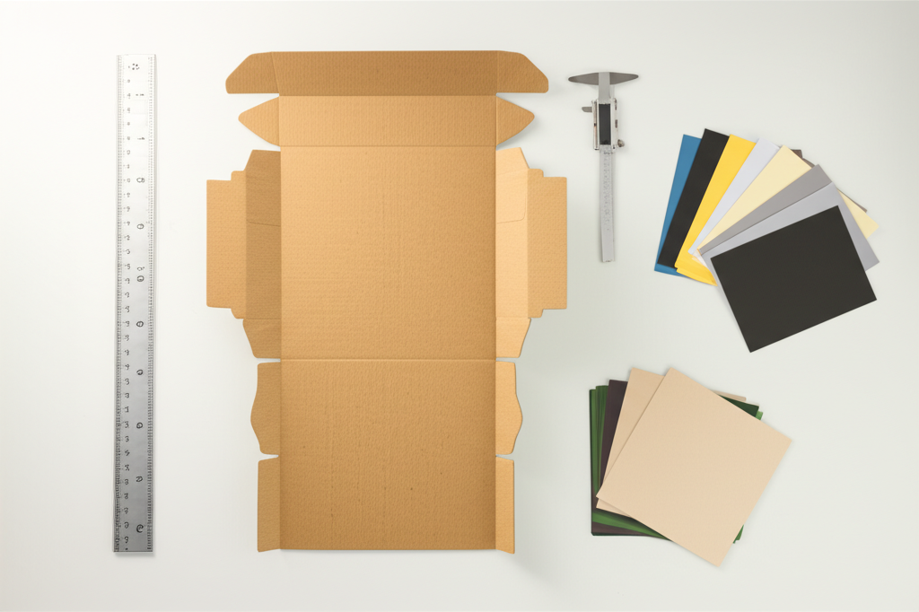 精裝盒尺寸量測與灰板厚度檢驗