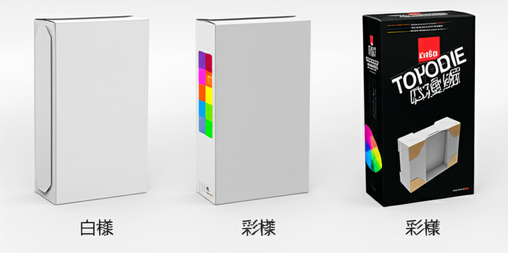 打樣三階段:白樣、彩樣、量產成品